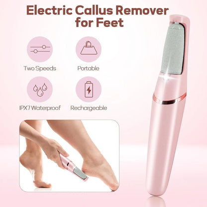 Flawless Pedi Electronic Pedicure Tool (Dead Skin & Callus Remover Perfect Electronic Dry Foot)