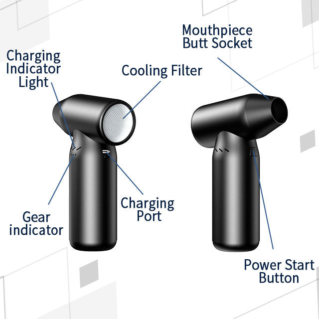 90000RPM Wireless Hand Mini Violence Fan Turbo Jet Blower 4000mah*3 Compressed Cordless Electric air duster