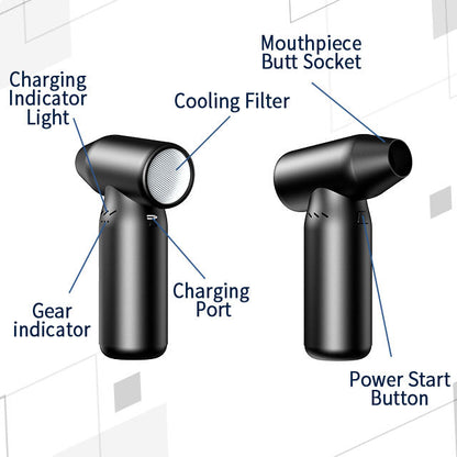 90000RPM Wireless Hand Mini Violence Fan Turbo Jet Blower 4000mah*3 Compressed Cordless Electric air duster